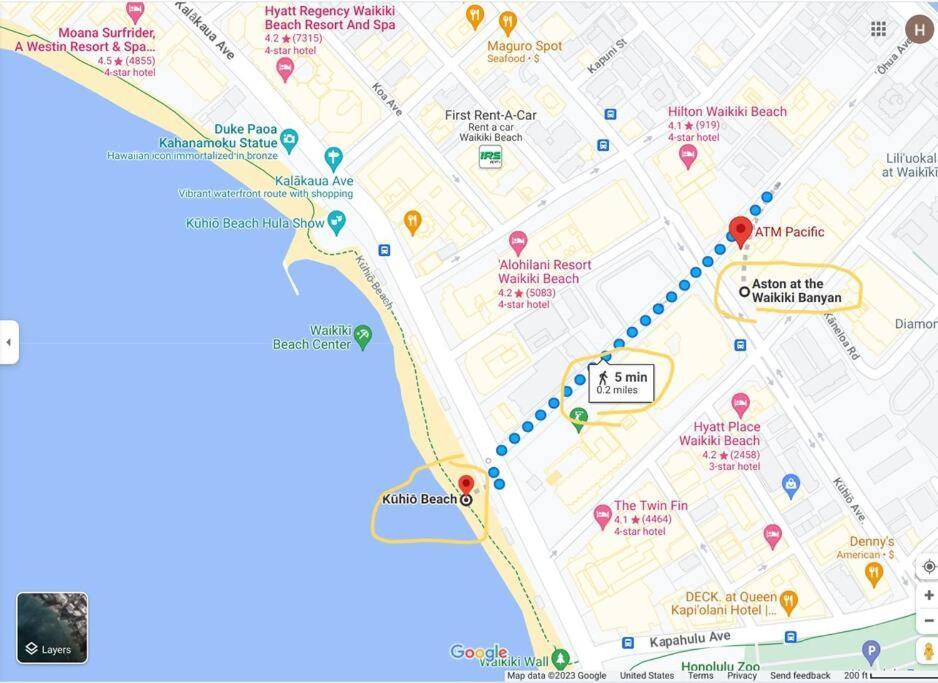 Huge Patio Washerdryer 1 Bedroom Banyan Free Parking 5 Min To Beach Honolulu Kültér fotó